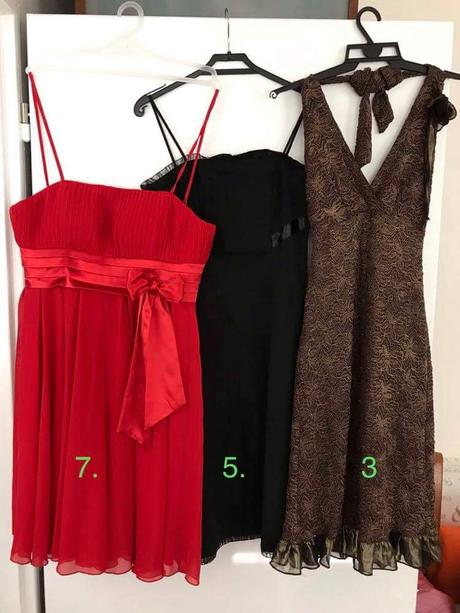 Šaty hnedozlaté s/m, s