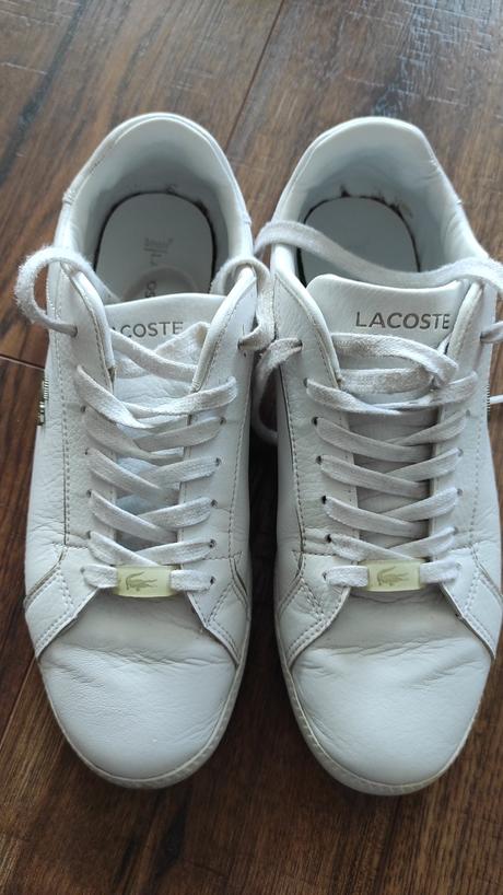 Kožené tenisky lacoste, lacoste,37