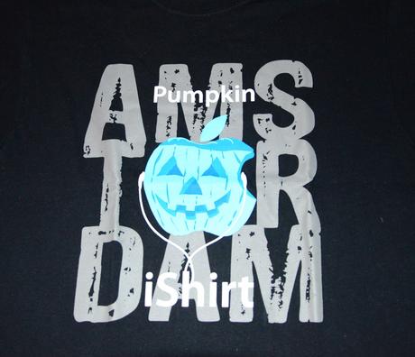 Haloweenské tričko amsterdam, m