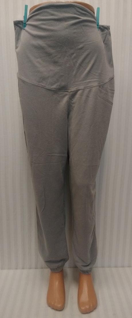 Dámske tehotenské svetlo sivé tepláky h&m mama, l, h&m,l