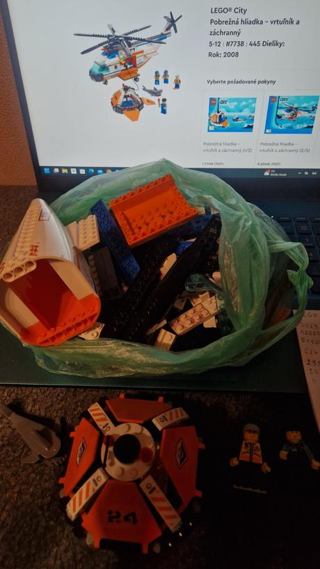 Lego 7738 pobrezna hliadka, 
