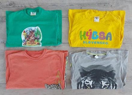 4 chlapcenské trička, 146