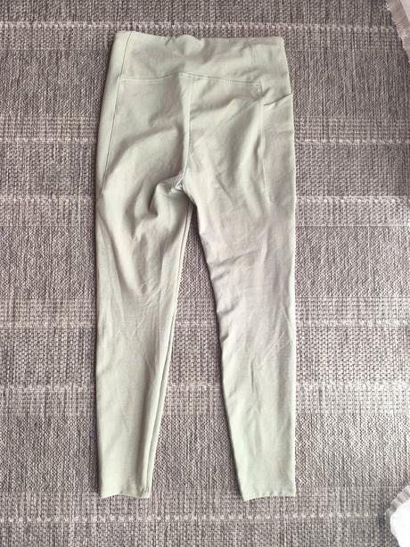 Legíny s vysokým pásom a vreckom, domyos,xl