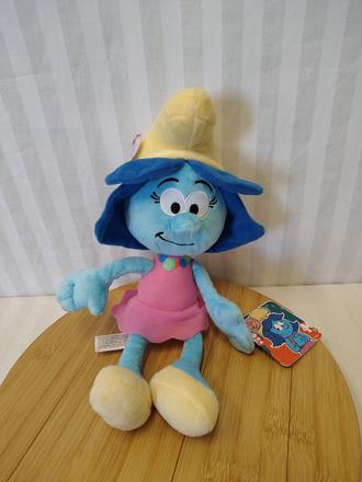 Zberateľský plyšák šmoulinka búrka, smurfs, 34 cm, 