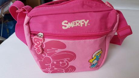 Kabelka a peňaženka šmoulinka, 