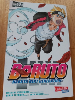 Komiksová kniha boruto-nemecká,