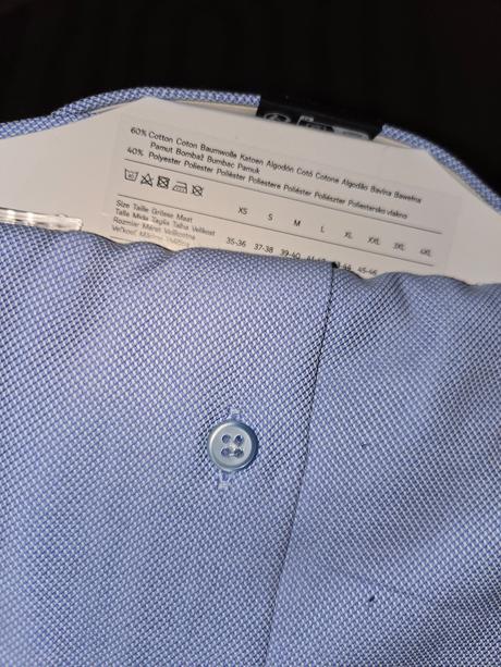 Košeľa pánska xl- modrá, c&a,xl
