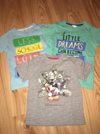 Tričká 104 - 3 ks, 104