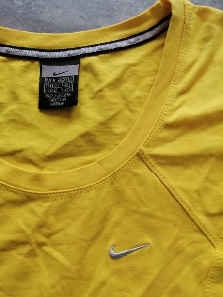 Žlté tričko nike vm, bavlna, nike,m
