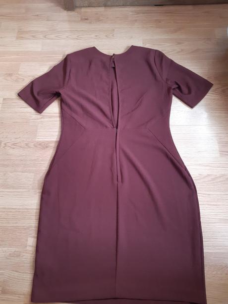 Bordové šaty h&m, h&m,42