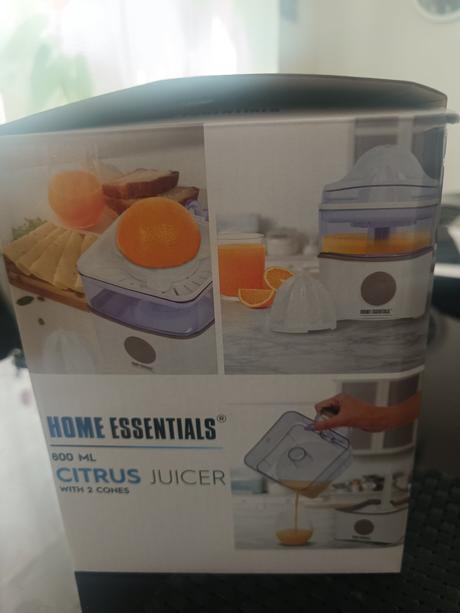 Elektrický odšťavovač na citrusy home essentials, 