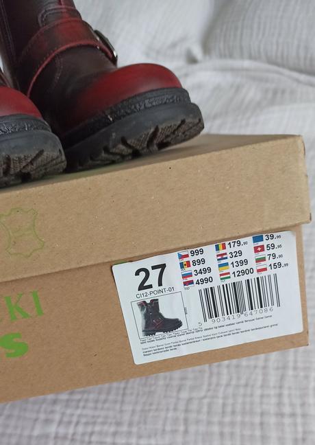 Celokožené čižmy - ako nové, lasocki,27