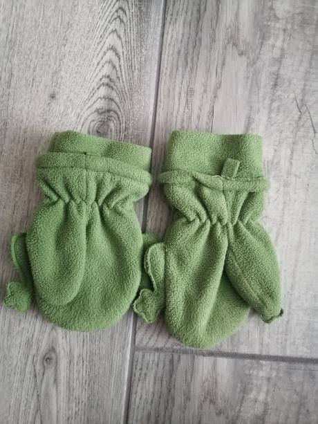 Čiapka žabka + rukavice 104, 104