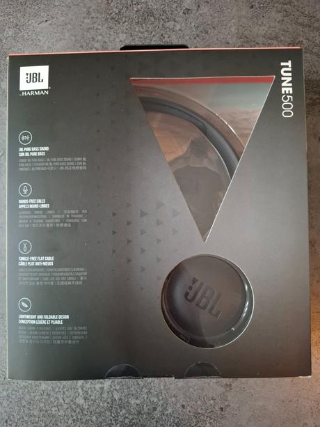 Slúchadlá jbl tune 500, 