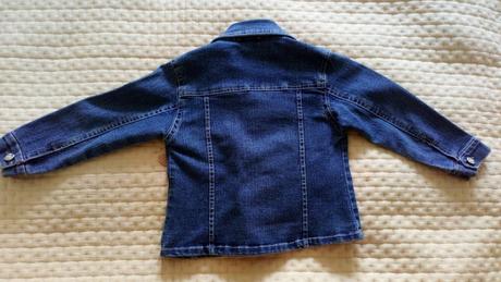 Riflovy komplet šaty a bundička, 104