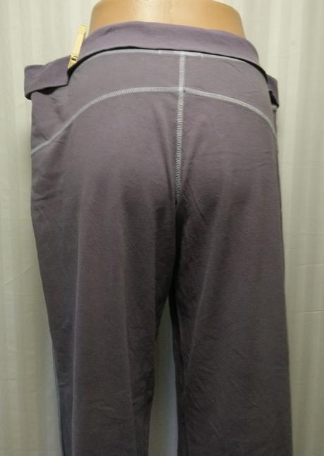 Dámske šedo fialové sivé tepláky, marks & spencer, marks & spencer,xl