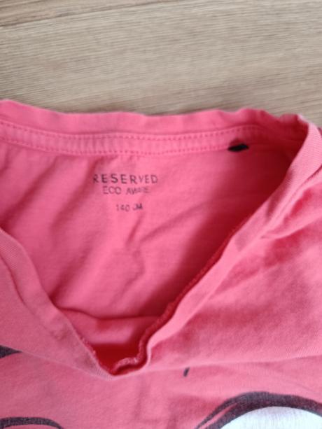 Cervene tricka 140, reserved,140