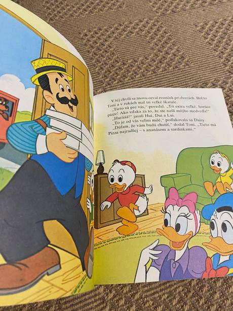 Zberateľská kniha walt disney donald duck, 