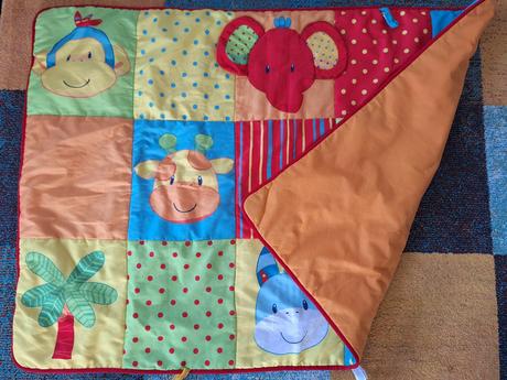 Veľká podložka pre bábätko na hranie, 