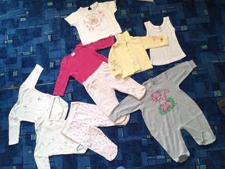 Zimný balík pre dievcatko 62-68, 50–62