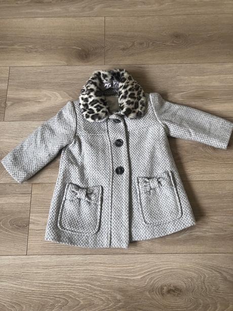Zimný kabát 12-18mesiacov, next,86