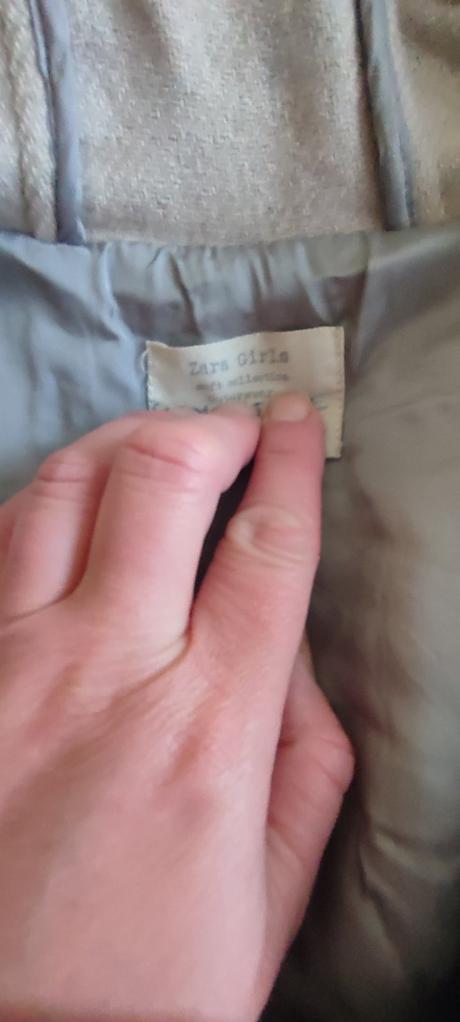 Vlneny kabat, zara,140