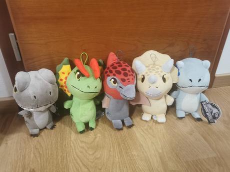 Sada plyšových dinosaurov, 