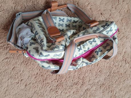 Prebalovacia taska yummy mummy, pink lining