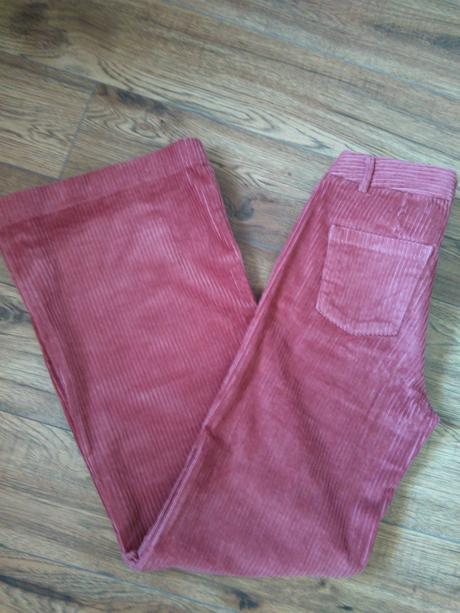 Hrubé nohavice z menžestru štýl hippie, amisu,s