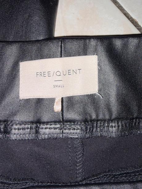 Kožené nohavice freequent 1x oblečené, fracomina,s