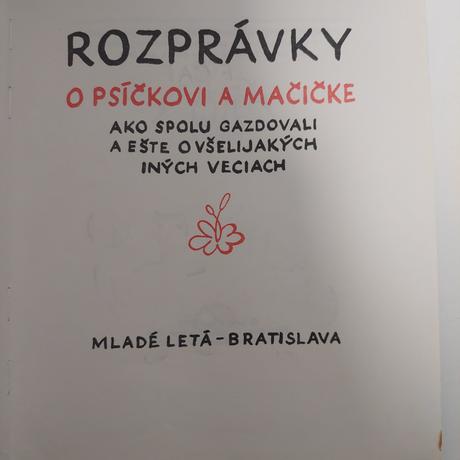 Rozpravky o psickovi a macicke, 