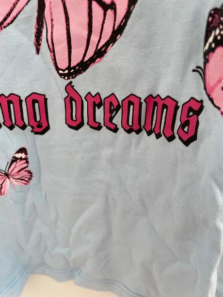 Tričko s motýľom, new yorker,xs