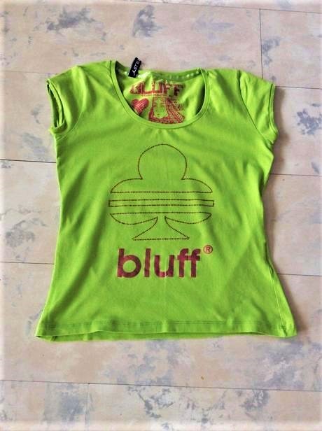 Tričko s drobnými kamienkami/očkami, m