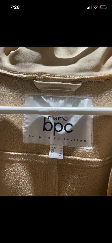 Tehotenská a nosiaca softshellova bunda, bonprix,m