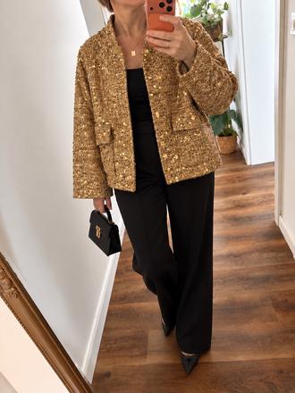 Zara virálna zlatá bombera, zara,s