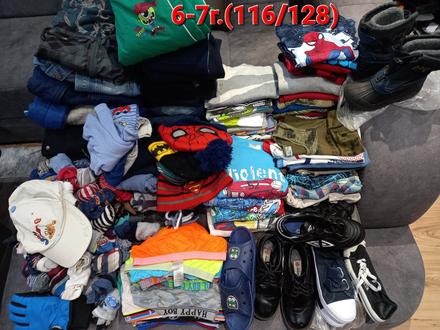 Mix oblečenie-na 6-7r.(116/128), 122–134