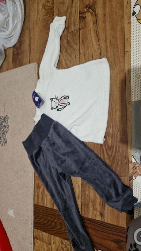 Semišová súprava 6-9m, lupilu,80