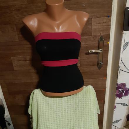 Damske tričko bez ramienka, m