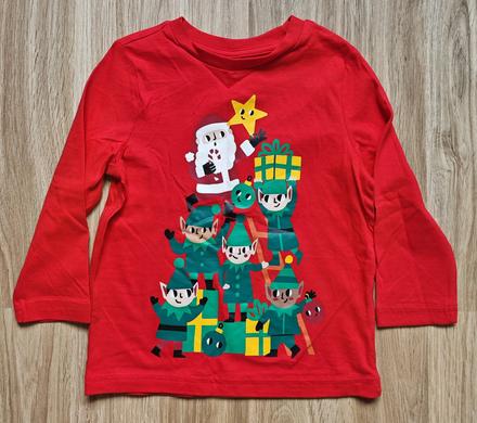 Vianočné tričko 98, f&f,98