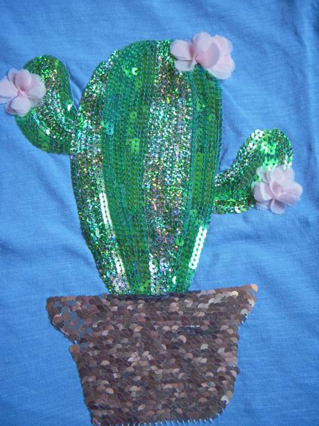 Tričko s kaktusom, palomino,140