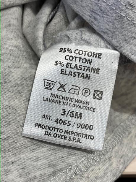 Dievčenské tričko s fodričkami a nápisom (62-68), 62