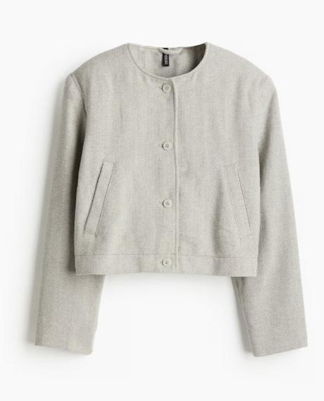 H&m - bunda s rybinovým vzorom, h&m,m