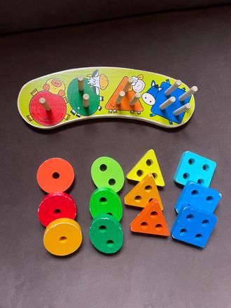 Drevená skladačka,