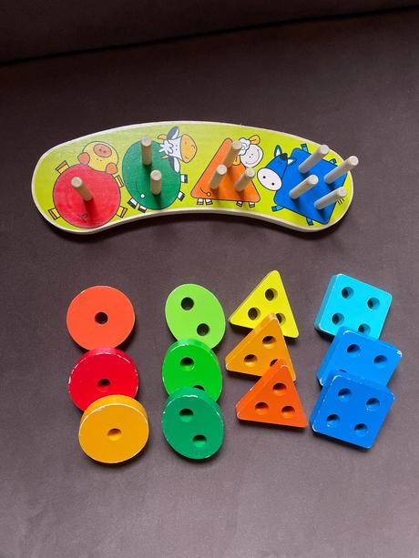 Drevená skladačka, 