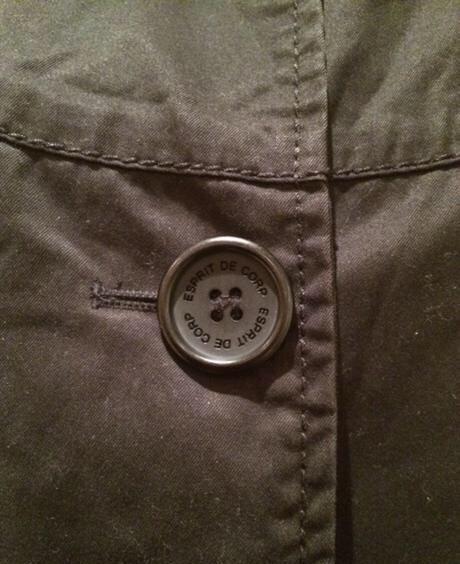 Esprit - cierny kabatik s 3/4 rukavom, esprit,m