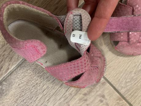 Ef barefoot sandále 23, 23