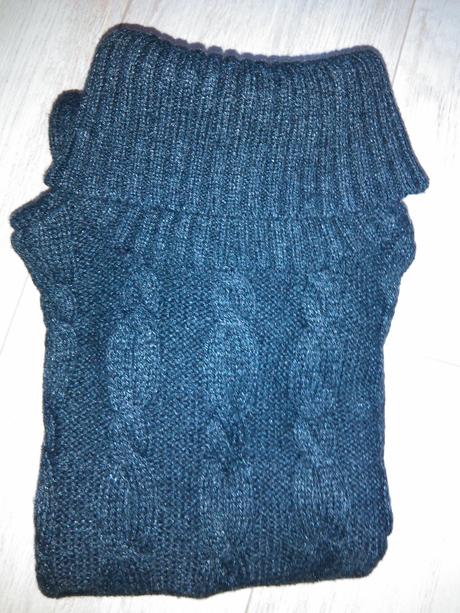 Orsay šedé pletené šaty, orsay,s