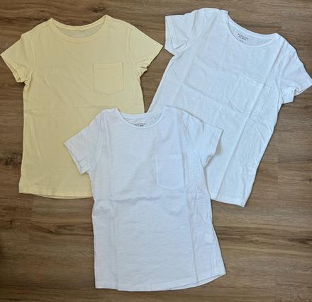 3x bavlnene tricko top stav, reserved,140