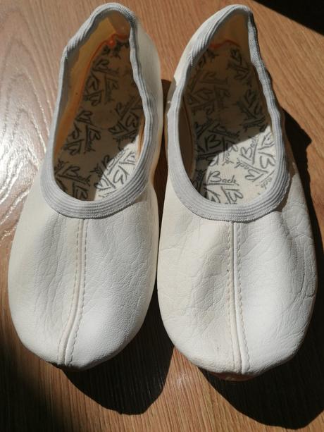 Kožené cvičebné baleríny 35/36, 35