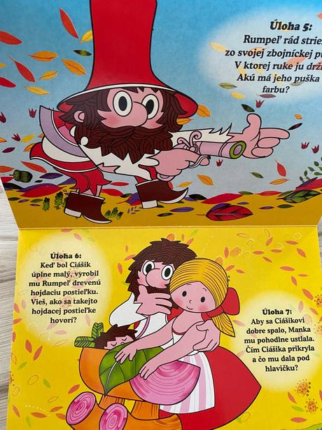 Zábavné úlohy pre najmenších rumpeľ tvrdá väzba,